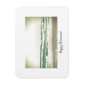 ヴィンテージ様式化されたサーフィン写真の引退 マグネット (縦)