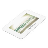 ヴィンテージ様式化されたサーフィン写真の引退 マグネット (左側)