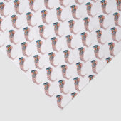 ヴィンテージ様式化クラゲスケッチ#2 薄葉紙 (詳細)