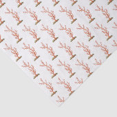 ヴィンテージ様式化シーコーラル#4オレンジ 薄葉紙 (詳細)