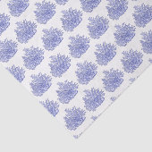 ヴィンテージ様式化ブルーシーコーラル#2ティッシュペーパー 薄葉紙 (詳細)