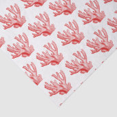ヴィンテージ様式化レッドシーコーラル#1ティッシュペーパー 薄葉紙 (詳細)
