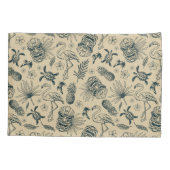 ヴィンテージ様式 枕カバー (裏面-左)