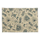 ヴィンテージ様式 枕カバー (裏面-右)