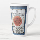 ヴィンテージ標識 カフェラテマグ (右)