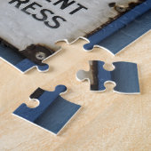 ヴィンテージ標識 ジグソーパズル (側面)