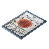 ヴィンテージ標識 ノートブック (左側)