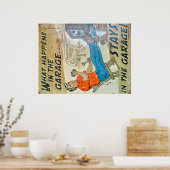 ヴィンテージ標識 ポスター (キッチン)