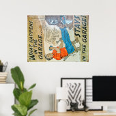 ヴィンテージ標識 ポスター (ホームオフィス)