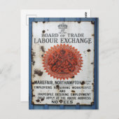 ヴィンテージ標識 ポストカード (正面/裏面)