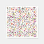 ヴィンテージ模様 スタンダードカクテルナプキン (正面)