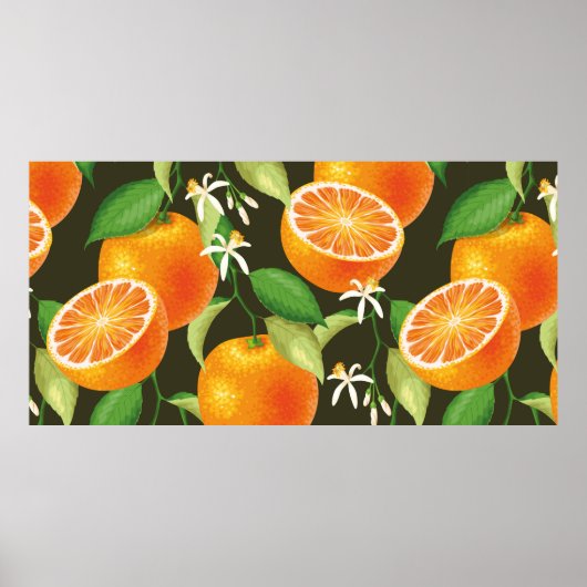 ヴィンテージ模様 ポスター (正面)