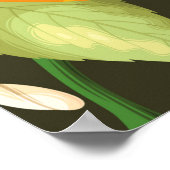 ヴィンテージ模様 ポスター (角)