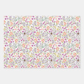 ヴィンテージ模様 ラッピングペーパーシート (正面)