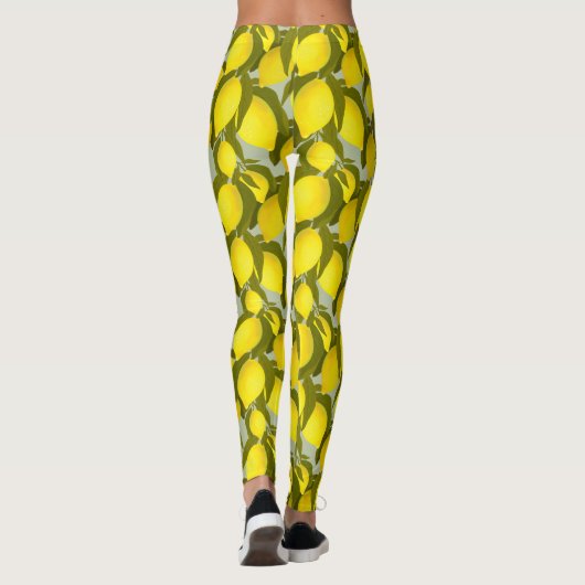 ヴィンテージ模様 レギンス (裏面)