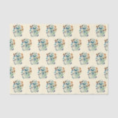 ヴィンテージ模様 薄葉紙 (正面)