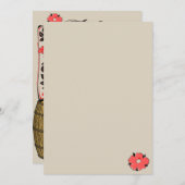 ヴィンテージ樽と花オクトーバーフェスト 招待状 (正面/裏面)