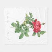 ヴィンテージ橋は上がりました フリースブランケット (正面(横))