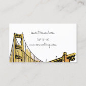 ヴィンテージ橋 名刺 (裏面)