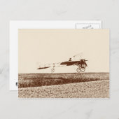 ヴィンテージ機のはがき ポストカード (正面/裏面)