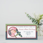 ヴィンテージ機写真の誕生のお知らせ 案内状