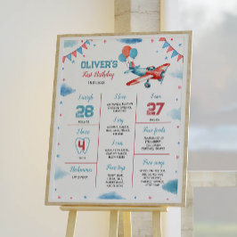 ヴィンテージ機初の誕生日マイルストーンのポスター ポスター