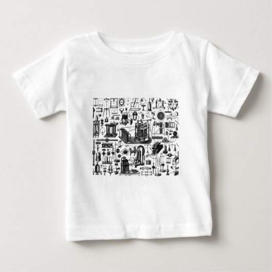 ヴィンテージ機器 ベビーTシャツ (正面)