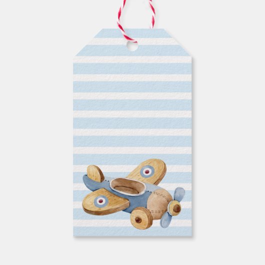 ヴィンテージ機子供おもちゃサンキューギフトラベル ギフトタグ (裏面)