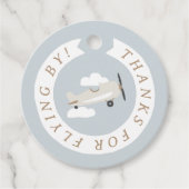 ヴィンテージ機少年誕生日ありがとう フェイバータグ (正面)