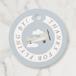 ヴィンテージ機少年誕生日ありがとう フェイバータグ