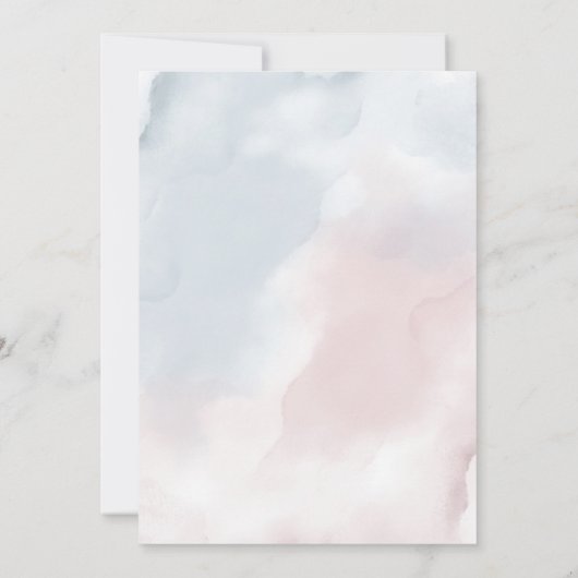 ヴィンテージ機性別によるパーティーの表示 招待状 (裏面)