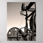 ヴィンテージ機械 ポスター (正面)
