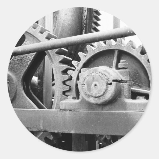 ヴィンテージ機械 ラウンドシール (正面)