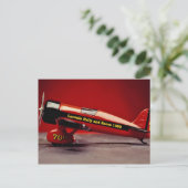 ヴィンテージ機模型 ポストカード (スタンド正面)