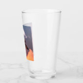 ヴィンテージ機美しい空 タンブラーグラス (左)