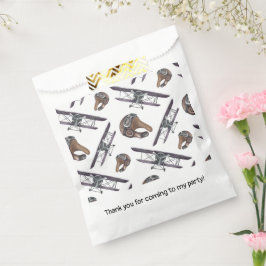 ヴィンテージ機誕生日パーティー フェイバーバッグ