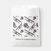 ヴィンテージ機誕生日パーティー フェイバーバッグ (正面)