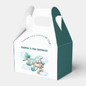 ヴィンテージ機誕生日パーティー フェイバーボックス (正面サイド)