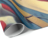 ヴィンテージ機軸ピン留め ラッピングペーパー (ロールコーナー)