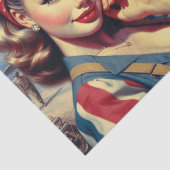 ヴィンテージ機軸ピン留め 薄葉紙 (詳細)