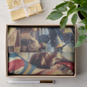 ヴィンテージ機軸ピン留め 薄葉紙 (ギフト)