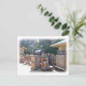 ヴィンテージ機関車のポストカード！ ポストカード (スタンド正面)