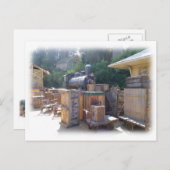 ヴィンテージ機関車のポストカード！ ポストカード (正面/裏面)