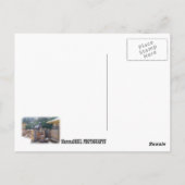 ヴィンテージ機関車のポストカード！ ポストカード (裏面)