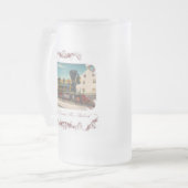 ヴィンテージ機関車フロストマグ フロストグラスビールジョッキ (正面左)