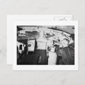 ヴィンテージ機関車運転士 ポストカード (正面/裏面)