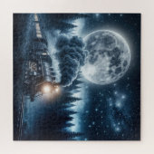 ヴィンテージ機関車 ジグソーパズル (横)