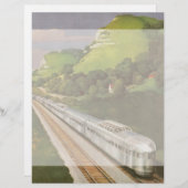 ヴィンテージ機関車inカントリー，列車による休暇 (正面/裏面)