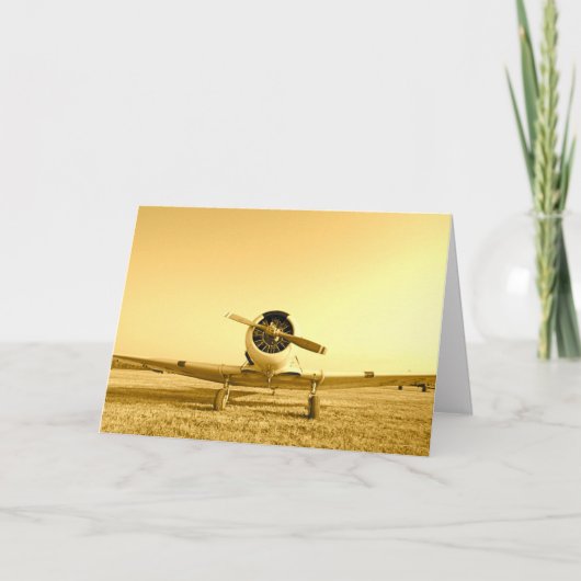 ヴィンテージ機黄金色 カード (正面)