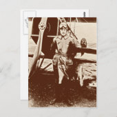 ヴィンテージ機 ポストカード (正面/裏面)